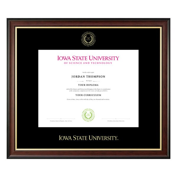 Church Hill Classics Embossed Seal Doctoral Diploma Frame #5